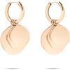 Liebeskind Berlin LJ-1666-E-14 - Orecchini a cerchio in acciaio INOX IP oro rosa, 1,4 cm, Acciaio inossidabile, Nessuna pietra preziosa
