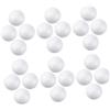 Homoyoyo 120pezzi Palline di Polistirolo Bianche Palle Rotonde in Schiuma per Lavori Artigianali Decorazioni Festive Progetti Scolastici e Artistici Pacchetto