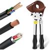 Newtry - Robusto taglia-cavi a cricchetto per il taglio di cavi corazzati in rame e alluminio fino a 500 mm² Efficiente strumento di taglio dei fili (J52)