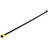 GUIPENG Tubo flessibile di ingresso dell'acqua da 20-80 cm, rubinetto nero, tubo di riscaldamento, collegamento WC, tubo di ingresso miscelatore acqua calda e fredda, set di accessori for il bagno del