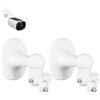 TONTON Supporto da parete compatibile con EufyCam 2C/2C Pro, 2/2 Pro, 3C/S300, 3/S330, anche per SoloCam S220/C210, staffa di montaggio per telecamera di sicurezza regolabile a 360° per uso interno/esterno