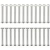 PATIKIL 24 Set Viti Chicago 3x30mm(DxH Viti A Testa Phillips Argento | Viti Di Fissaggio, Rivetti In Pelle, 304 Acciaio Inossidabile, Per Cinture In Pelle Album Fotografici