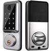 TOWEBOORY Smart Lock 5 in 1 serratura elettronica per porta con Wi-Fi e Bluetooth, controllo tramite app con tastiera touch per garage, hotel, ufficio
