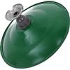 VOSAREA Paralume Vintage Verde in Smalto 30cm Conico Resistente All'acqua Facile da Mantenere Stile Industriale per Decorazione D'interni e Arredamento Casa