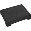 Caaggmm Sgabello di Supporto Mezzo Gradino, Sgabello Half Step per Anziani, Mezzo Gradino Antiscivolo Portatile Aiuto per Scale, Portata Massima 200 Kg, per Sedie a Rotelle E Automobili, Nero