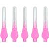 WENYOG Scovolini dentali 3 scatole da 5 pezzi/scatola I-tipo Push Pull Spazzolino interdentale for la pulizia tra i denti Igiene orale ortodontico a forma di filo interdentale(Pink)