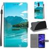 KENHONER Custodia per Huawei Mate 20 lite, Barca