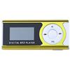 Worparsen Mini lettore musicale MP3 con display LCD e clip USB, scheda da 16 GB, lettore multimediale digitale portatile verde
