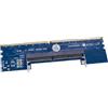 Fluxioxtna SO-DIMM a PC Scheda DIMM DDR3/DDR4/DDR5 Convertitori Computer Adattatore di memoria da laptop a desktop Scheda di espansione Memory Stick Parte strumentazione