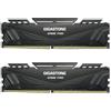 Gigastone 【DDR4 RAM】GIGASTONE Game PRO 16GB Kit(2x8GB) DDR4 3200MHz PC4-25600 CL 16-18-18-40 XMP 2.0 AMD Ryzen 1.35V UDIMM 288pin Unbuffered Non ECC Ideale PC Desktop alta prestazione Memoria-Nero