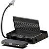 SAVAGE RAVEN Skull & Co. Savage Raven by OneDock Portable Dock with Detachable USB Hub HDMI TV Adapter for SteamDeck/OLED, ROG Ally/X, Xbox Ally/X, Black, with Extension Cable