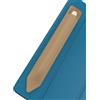 MyGadget Porta Pennino Adesivo Compatibile con Apple Pencil (1° e 2° Generazione) - Astuccio Autoadesivo per Tablet/iPad in Lycra e Pelle PU - Oro Rosa