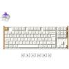 Keychron K8 HE Special Edition White - Tastiera Wireless 80% ISO-IT con Switch Gateron Magnetica Double-Rail, Rapid Trigger, Keycaps PBT, RGB, QMK e Bluetooth 5.2 Bianca