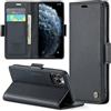 Phernykas Custodia a Libro Portafoglio per iPhone 11 Pro, RFID Magnetica | 3 Slot - Per Pendolarismo, Flip Cover Doppia Fibbia Laterale, Pelle PU Anti-Macchia, Supporto, Lavoro, Telefono Libretto