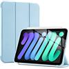 ProCase Cover per iPad Mini 7 (A17 Pro) 2024/ iPad Mini 6 2021 8,3 Pollici, Custodia iPad Mini 7/6 (A2995 A2567 A2568 A2569), Auto Sveglia/Sonno -Azul Celeste