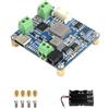 iiunius Modulo di gestione solare di alimentazione (D) Supports 6V ~ 24V Solar Panel and Type-C Power Adapter MPPT Function 5V/3A Regulated Output, with Battery Holder with Battery Holder (Batteries Are Not