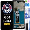 iYAiYO Schermo LCD Display Digitalizzatore Touch Screen Ricambio Compatibile con Motorola Moto G04 Original con Marco Schermo Completo con Strumenti
