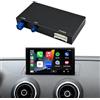 HMYC Kit di retrofit modulo decoder Wireless CarPlay/Android Auto compatibile con Audi A4/A5/S4/S5/RS4/RS5 e Q5 (2008-2018) per sistema MMI 3G, supporta comandi OEM, MirrorLink e telecamera posteriore
