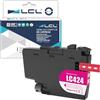 LCL LC-424 LC424 Magenta Cartuccia d'inchiostro Compatibile per BROTHER | LC-424 LC424 LC-424M LC424M per DCP-J1200W DCP-J1200WE Printer(1-Pack)