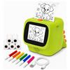 pmstuy Mini stampante fotografica termica portatile per bambini assistente vocale | Mini Stampante Termica 5 Rotoli di Carta, Etichettatrice Portatile Stampante Regalo Compleanno/Natale per Ragazzi Ragazze