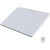 Irfora Touchpad cablato e wireless T02 2.4G e BT e USB Ultra sottile Superficie in vetro temperato Trackpad portatile Navigazione multi-touch per computer desk Lap PC Utente Compatibile