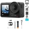 DJI Osmo Action 4 Diving Combo - Action cam impermeabile, video subacquei, impugnatura galleggiante, custodia impermeabile fino a 60 m, 10 bit e D-Log M, sensore da 1/1.3", HorizonSteady a 360º, vlog