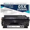 LCL CE505X Nero Cartucce di Toner Compatibile per HP 05X CE505X 6500 pagine | per HP LaserJet P2050 P2055 P2055d P2055dn P2055x Printers (1-Pack)