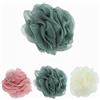 OISE ART STORE Trade Shop - 3pz Spugna Retina per Doccia Bagno Spugnetta Rete Pelle Corpo Vari Colori 10681 -