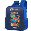 NoBoringSuitcases.com NoBoringSuitcases© Zaino Per Bambini Da Viaggio Blu Piccolo Zainetto | 8L - Bambino Backpack Zaini Scolastici Ragazzi In Età Prescolare Colorato School Bag