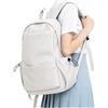 HYC00 Zaini Scuola Media Ragazza Zaini da Scuola Superiore Zaino Università | Resistente All'acqua Zaino Porta PC 15.6 Pollici Donna Casual Daypack Zaini Scuola Cartella Adolescente Zainetto,A-Bianco