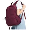 HYC00 Zaini Scuola Media Ragazza Zaini da Scuola Superiore Zaino Università | Resistente All'acqua Zaino Porta PC 15.6 Pollici Donna Casual Daypack Zaini Scuola Cartella Adolescente Zainetto,A-Rosso Vino