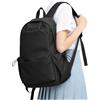 HYC00 Zaini Scuola Media Ragazza Zaini da Scuola Superiore Zaino Università | Resistente All'acqua Zaino Porta PC 15.6 Pollici Donna Casual Daypack Zaini Scuola Cartella Adolescente Zainetto,A-Nero
