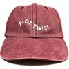 Vivian Flytrap Unisex Plot Twist Cappellino da Baseball Ricamato Lavato