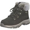Skechers Trego Snow Worries - Stivaletti da Donna, Ecopelliccia Duraleather Camoscio Oliva, 38.5 EU