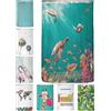 arteneur Tenda da Doccia Antimuffa 120x200cm Tartarughe Marine