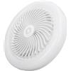 Ejoyous Ventilatore da Soffitto a LED con Luci, Luminosità Regolabile Funzionamento Silenzioso Lampada da Soffitto per la Cura degli Occhi con Telecomando Lampada da Ventilatore