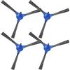 Tuxiaobu Confezione da 4 spazzole laterali di ricambio per robot spazzatori, spazzole laterali per aspirapolvere RoboVac 11S, 11S MAX, 30, 30C, 30C MAX, 15C, 15C MAX, G10, G30, G40, G40 Hybrid