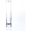 Sandra Rich SOLIFLEUR - Vaso da fiori in vetro, 30 cm, Ø 5 cm, rotondo, trasparente