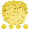 SUNNYCLUE 1 scatola Da Circa 80g di Paillettes Rotonde Dorate Da 30mm Grandi Paillettes Dorate All'Ingrosso Glitter Iridescenti Adesivi Ornamenti Lustrini per Artigianato Fai Da Te Feste Matrimoni Dec
