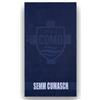 COMO 1907 - Telo Mare Navy Semm Cumasch in Spugna 100% Cotone - Accessorio Estivo Ufficiale - Morbido, Assorbente, Grande Dimensione - Made in Italy