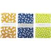 MG MIYAMOTO Komon Tenugui Towel 3 Type set (Bell The Cat, Whales, Uguisu)