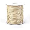 FASHEWELRY Rotolo di cordino in poliestere cerato per creazione di gioielli, collane, bracciali, artigianato, 1 mm x 181,4 m