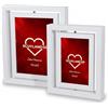ECUYLAND GD Home Decoration - Confezione di 2 cornici portafoto multiple, 10 x 15 e 15 x 20 cm, girevoli a 360°, decorazione per la casa, decorazione della stanza, regali originali per donna, regalo anniversario