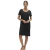 Mamalicious Mlmira Solid Jrs Nightgown 2f A E. Noos Camicia da Notte Donna