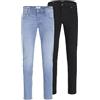 JACK & JONES Jjiglenn Jjoriginal Sq 356/330 2 PK MP (Pacco da 2) Uomo