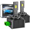 Kairiyard Lampadina LED D3S 30000LM, lampadina per fari auto, anti-errore 100% Canbus 110W High/Low Beam Replace Original HID D3S Xenon OEM HID Plug and Play,Set di 2