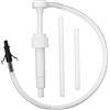 Nukinp Pompa del fluido, pompa di trasferimento del fluido da 8 cc, manuale per cambio olio ed estrazione, adatta per bottiglie da un quarto di 28 mm, bianco (7, 28×3, 54×1, 38 pollici)