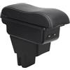 OYHCM Bracciolo centrale per Citroën C3 ë-C3 2024-2026,3 USB,Ergonomico
