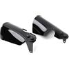 YGJRXF Paramani Per Harley Per Davidson Fat Boy Bob Road King Slim Sport Glide Low Rider S Protezione Antivento Universale Per Moto