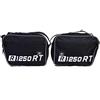 GREAT BIKERS GEAR - Borse per borse laterali BMW R1250RT Borse stampate coppia NERO